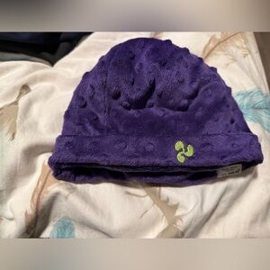 Triple Flip Purple Fleece hat